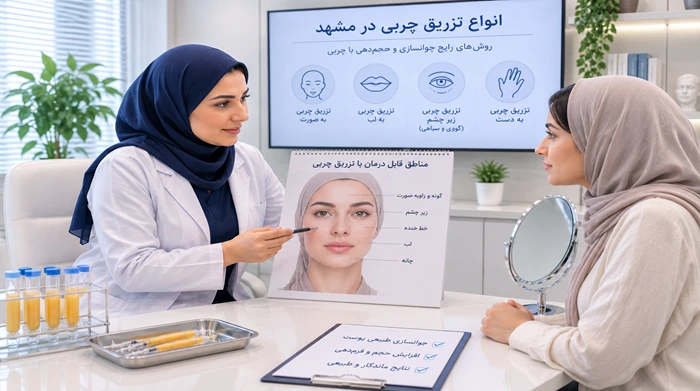 روش های تزریق چربی مشهد